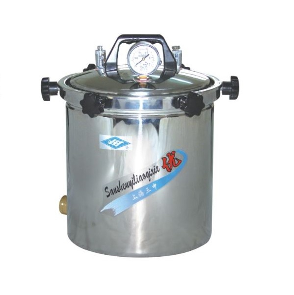 CE/ISO Approved Stainless-Steel Portable Steam-Pressure Disinfecting Apparatus /Autoclave (MT05004001)
