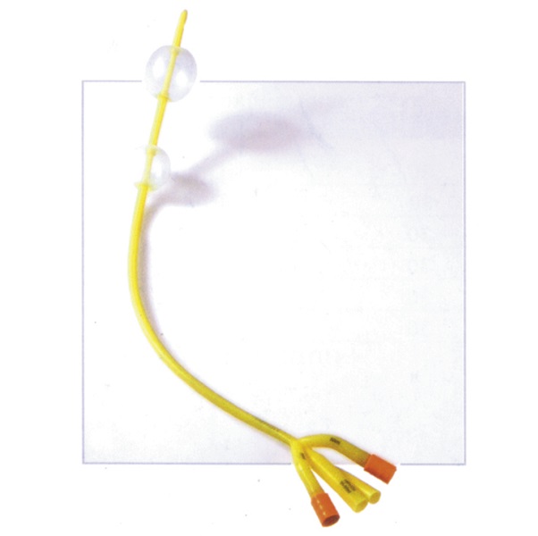 CE/ISO Approved Medical Disposable 4-Way Double Balloon Standard Latex Foley Catheter (MT58014141)
