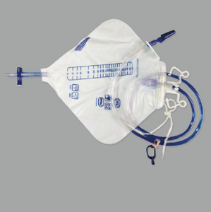 CE/ISO Approved 2000ml Cross Valve and Anti-Reflux Device Luxury Urine Bag (MT58043259)