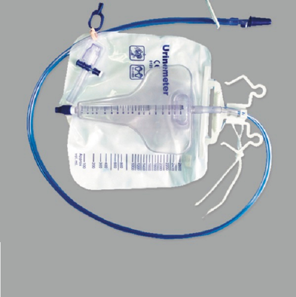 CE/ISO Approved 2600+400ml Urine Meter with Big Double Hanger (MT58043503)