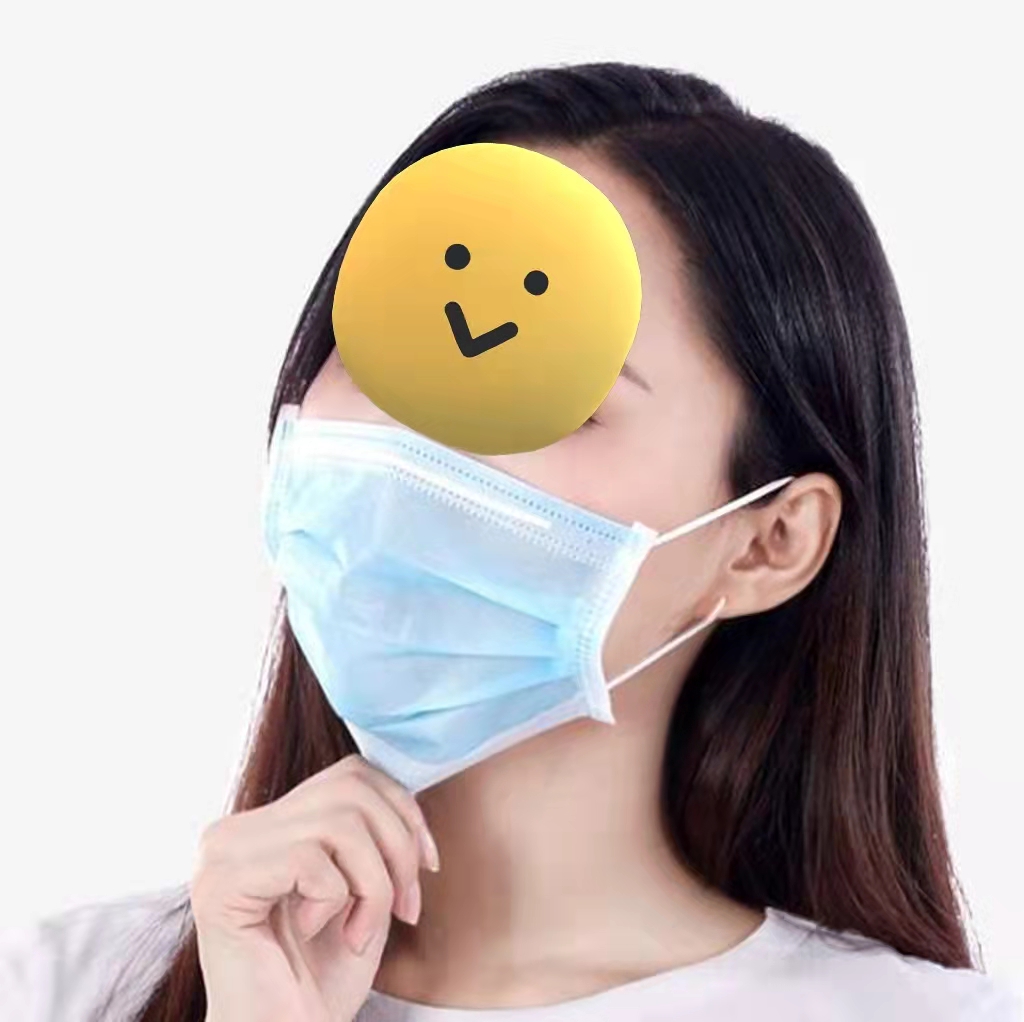 Ce&ISO Approved Non-Woven Face Mask, Ear Loop 