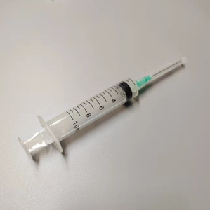CE/ISO Approved Disposable Auto-destruct Syringes 10ml Luer Slip/Centre with Needle (MT58005405) 