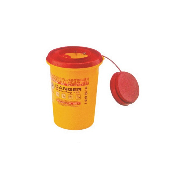 CE/ISO Approved Hot Sale 1L Medical Waste Containers Sharp Container (MT18086102)