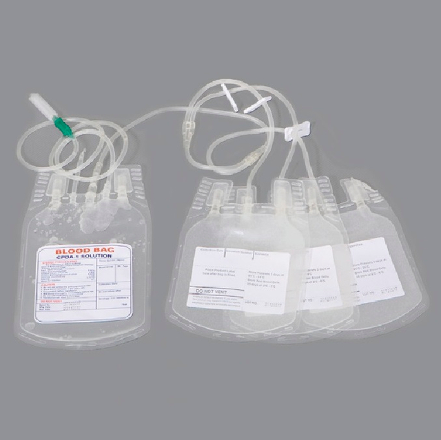 CE/ISO Approved CPDA-1, 450ml Triple Bag Rolled Blood Bag (MT58071512)