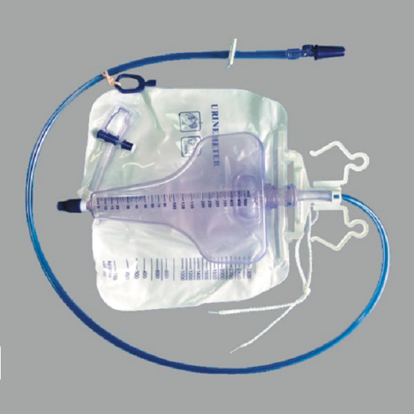 2600ml+500ml Big Double Hanger Urine Meter Bag (MT58043504)