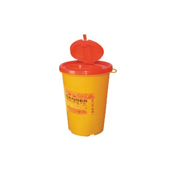 Hot Sale 0.7L Medical Disposable Sharp Container Box Waste Container (MT18086101)