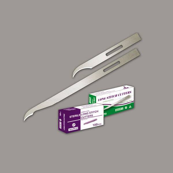 High Quality Medical Disposable Sterile Surgical Blade Stitch Cutter Blade (MT58057002)