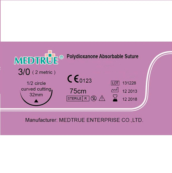 High Quality Disposable Surgical Suture with CE&ISO Certification (MT580F0708)