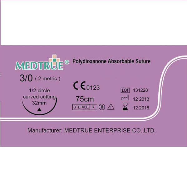 High Quality Disposable Surgical Suture with CE&ISO Certification (MT580F0708)