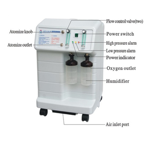 Ce/ISO Apporved Medical Health Care Mobile Electric 5L Oxygen Concentrator (MT05101009)