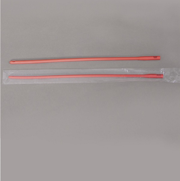 CE/ISO Approved Medical Disposable Red Latex Urethral Catheter (MT58015001)