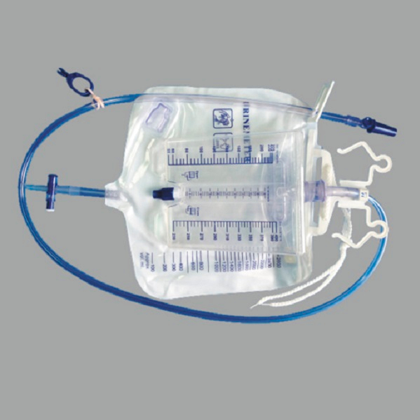 Medical Disposable 2600ml+400ml Urine Meter with Air Inlet Filter (MT58043505)