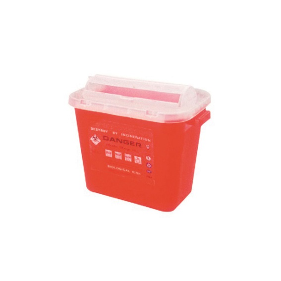 CE/ISO Approved Hot Sale 10L Medical Sharp Container (MT18086205)