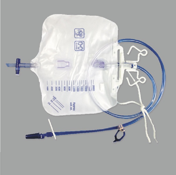 CE/ISO Approved Medical Disposable 2000ml Luxury Urine Bag (MT58043254)