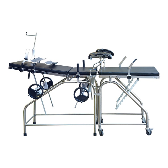 Hot Sale Medical Surgical Manual Obstetric Delivery Bed Table (MT02014004)