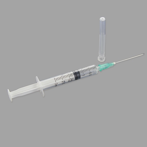 CE/ISO Approved Disposable Syringes 3ml Luer Slip/Centre with Needle (MT58005003)
