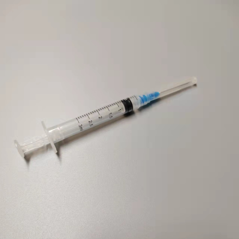 CE/ISO Approved Disposable Auto-destruct Syringes 3ml Luer Slip/Centre with Needle (MT58005403) 