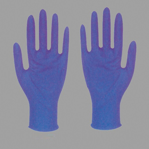 CE/ISO Approved Medical Gradel Nitrile Examination Gloves with Powder (MT58064201)