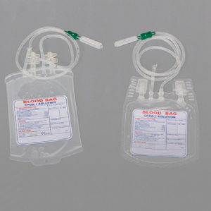 CE/ISO Approved CPDA-1, 250ml Double Bag Blow-extruded Blood Bag (MT58071003)