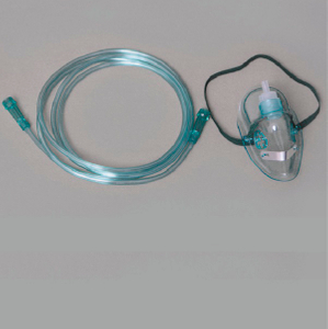 CE/ISO Approved Adult Standard Oxygen Mask with Tubing (MT58027001)