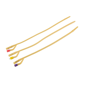 2-Way Silicone Coated Latex Foley Catheter 